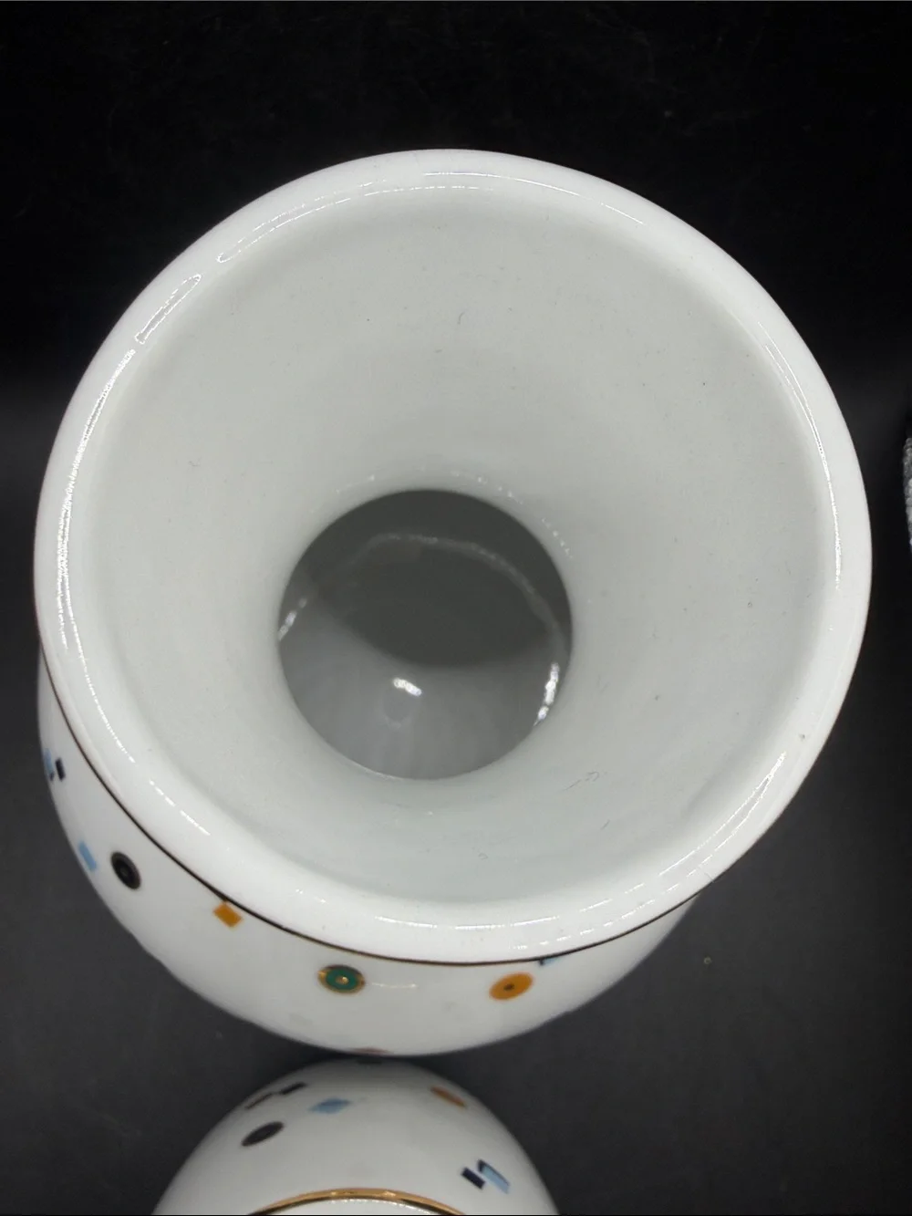 Nantucket Porcelain Vintage Elephant Parade Bedside Water Carafe with Cup